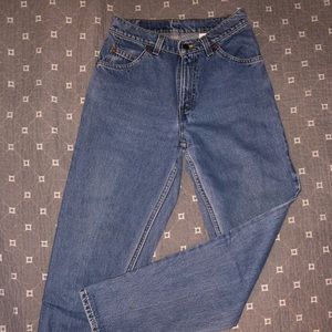 Vintage high waisted Levi jean